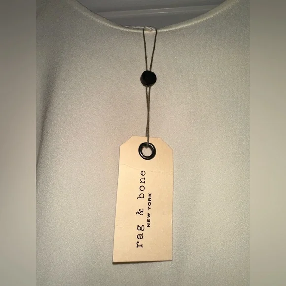 Rag & Bone Harper Split Back Top | Sheer Crossover Back | NWT Size Medium - Picture 4 of 5